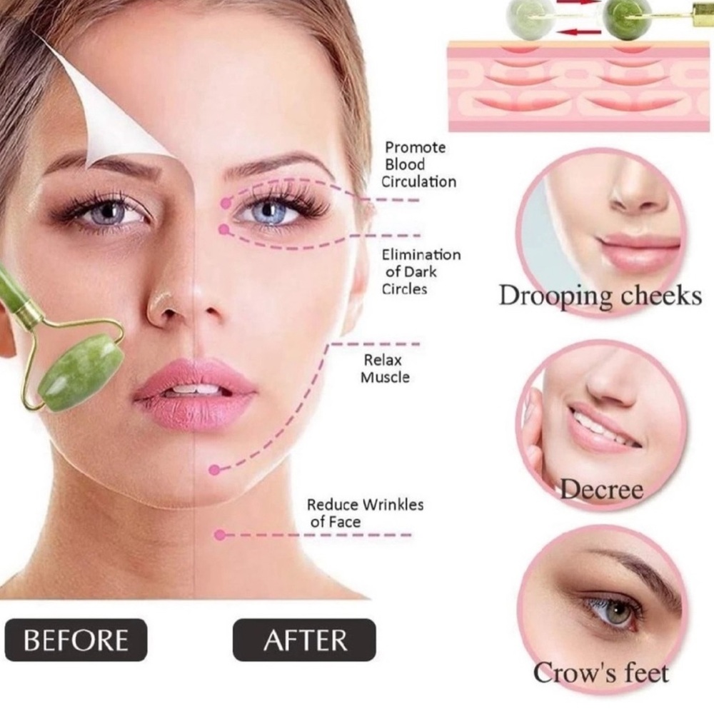 Facial Jade Roller - Picture 3 of 6